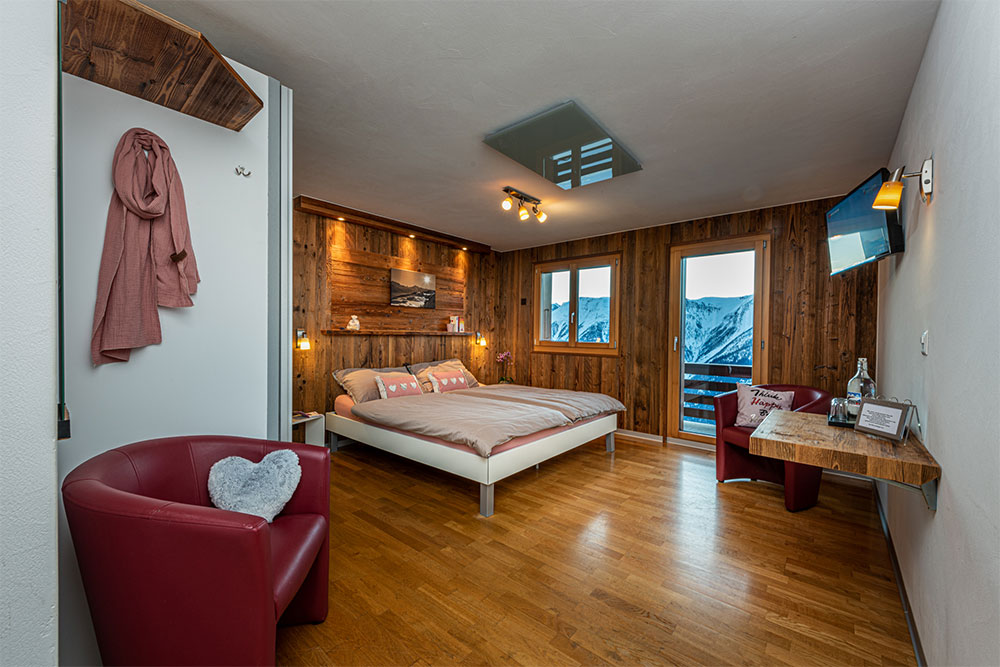 Doppelzimmer Süd - Hotel Slalom Bettmeralp